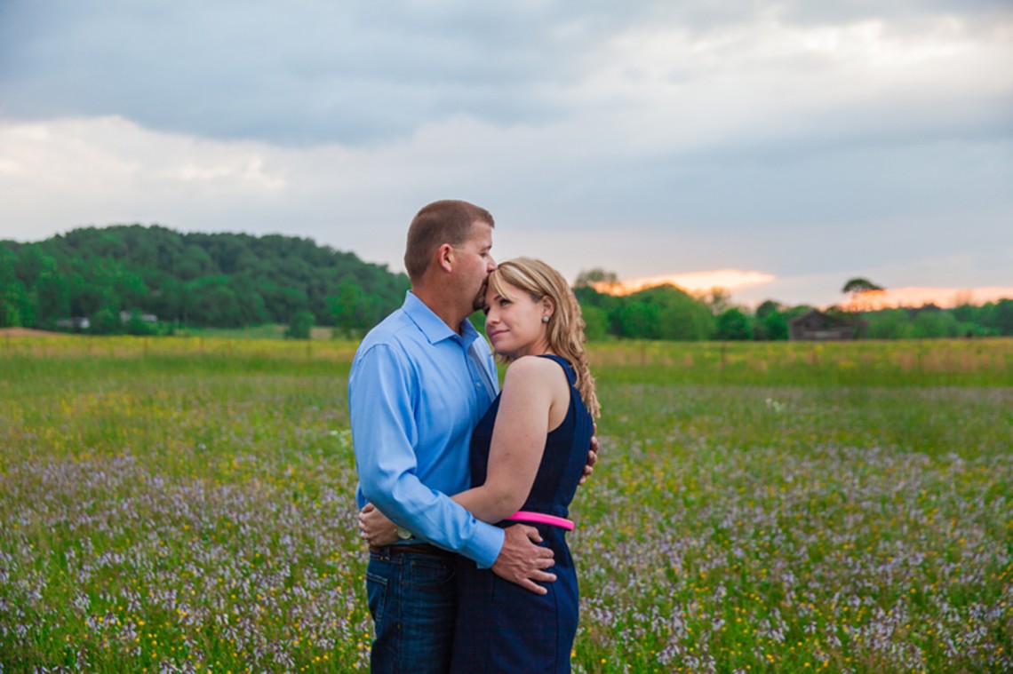 Sevierville and Knoxville wedding photographer country engagement session