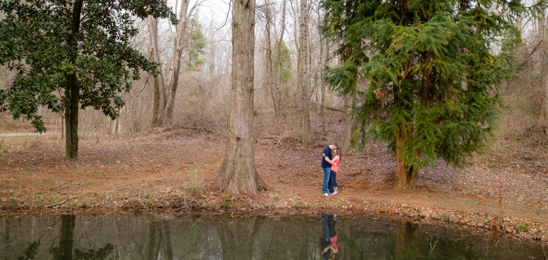 Katie and Philip - UT Arboretum Engagement Photos