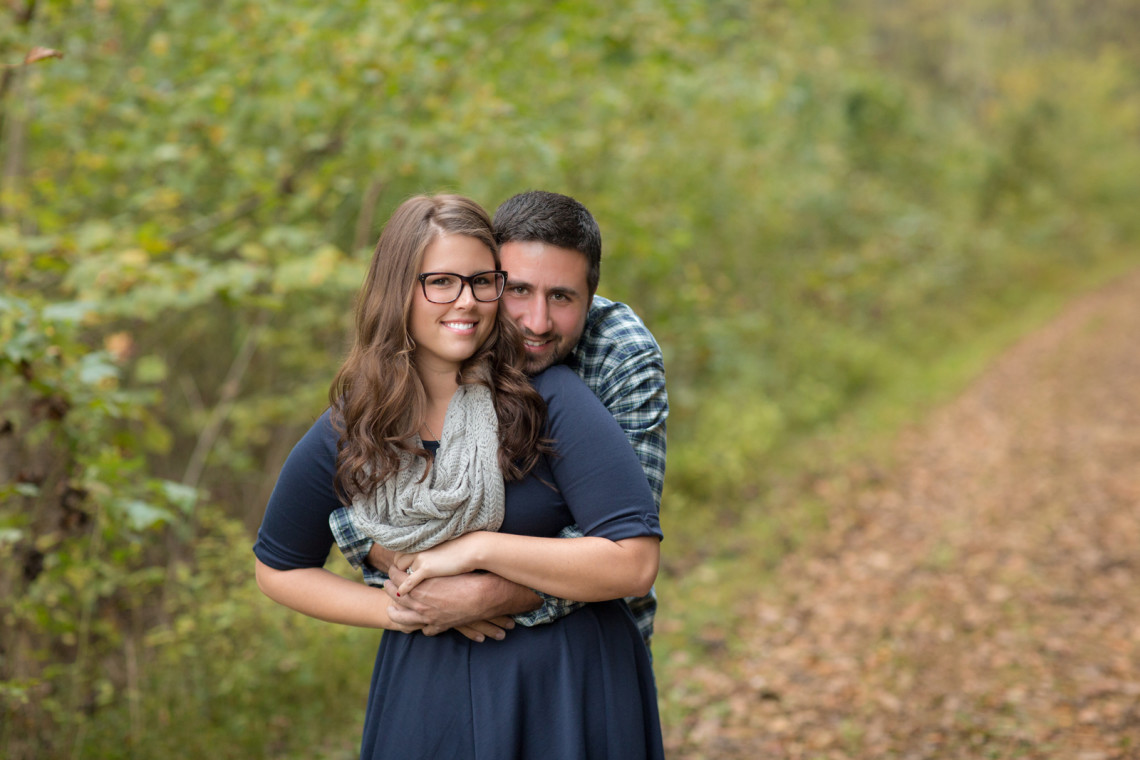 Fall country engagement photos by Knoxville wedding photographer 2 Hodges Photography