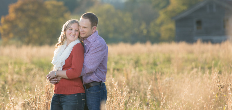 Krystal and Dereck - Fall Engagement Photos