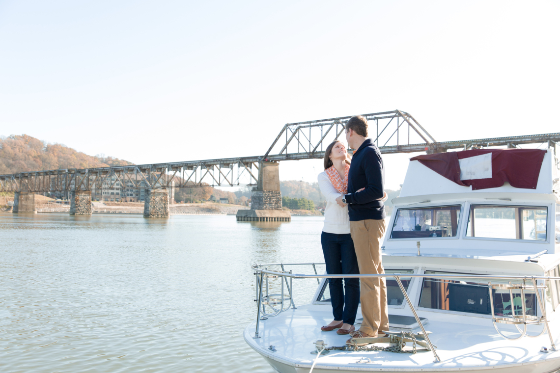 Knoxville engagement photography at Volunteer Landing by Knoxville wedding photographer 2 Hodges Photography