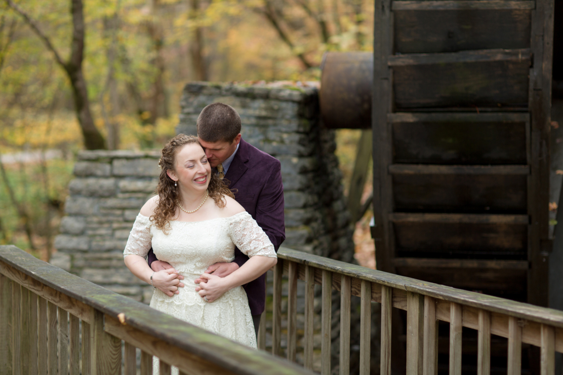 Norris Dam wedding at the Grist Mill by Knoxville wedding photographers 2 Hodges Photography