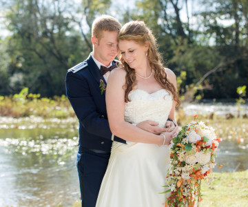 Fall Wedding at River Johns Outfitters