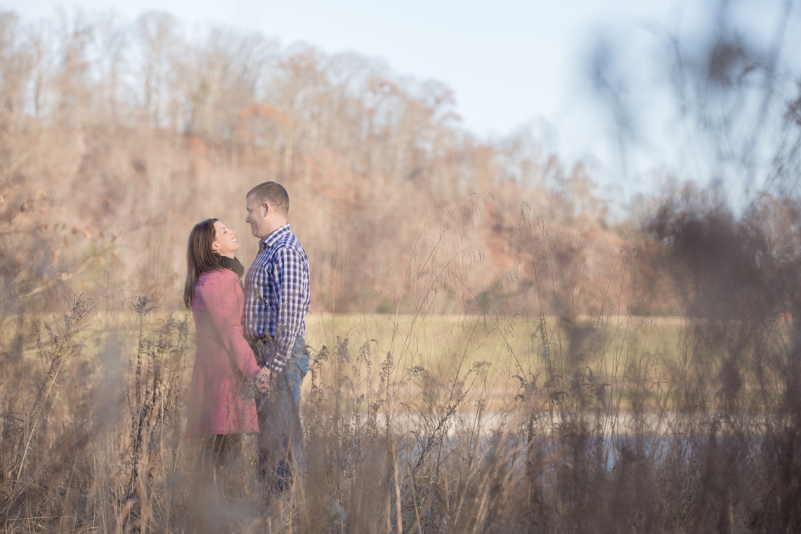 Knoxville lake engagement photos at Melton Lake in Oak Ridge, TN by Knoxville wedding photographer 2 Hodges Photography