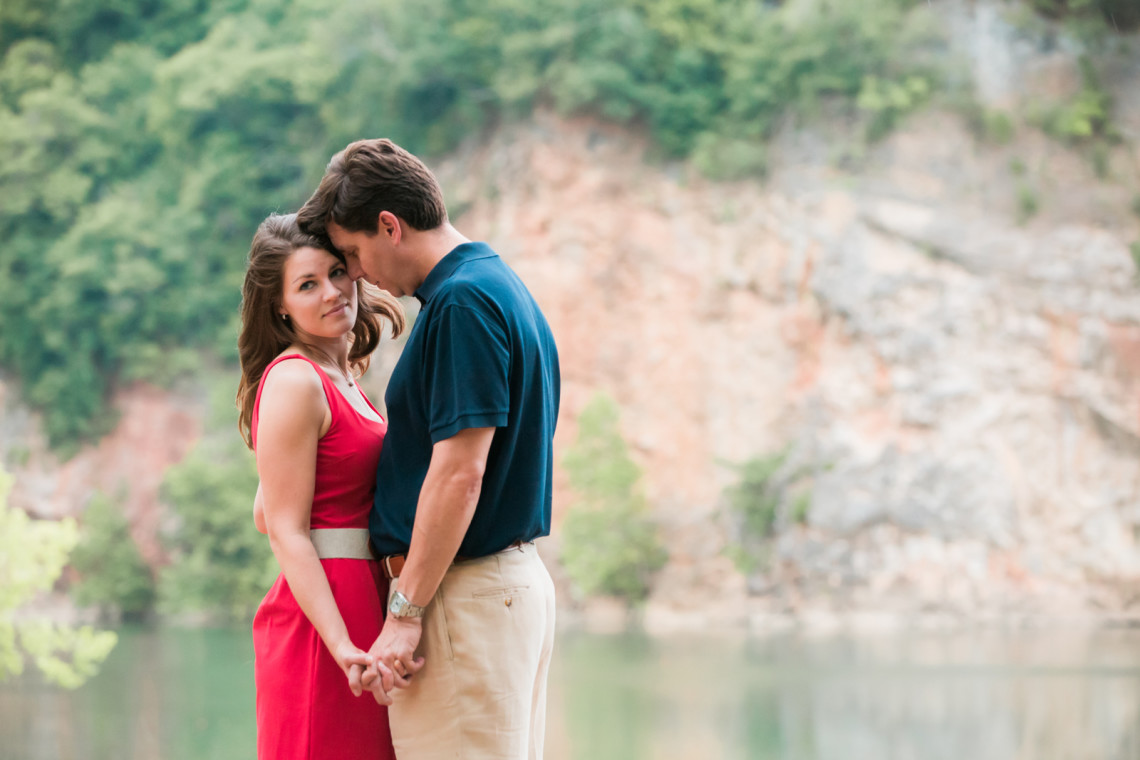 Ijams engagement photos by Knoxville wedding photographer