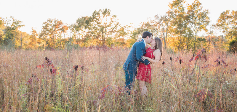 Mary Kate and Alex - Fall Lake Engagement Photos