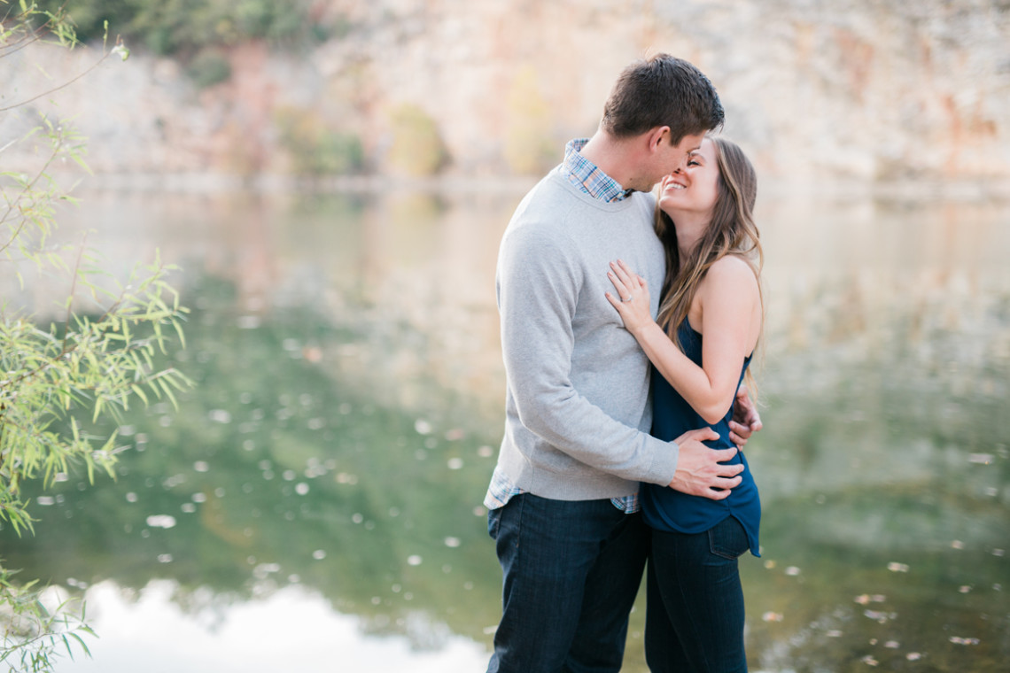 Engagement photos at Ijams Nature Center in Knoxville-TN by Knoxville wedding photographers 2 Hodges Photography