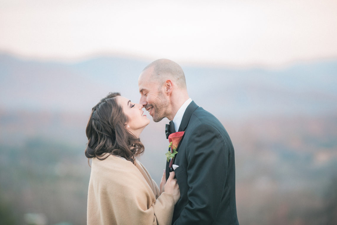 Smoky Mountain destination wedding elopement by Sevierville wedding photographers 2 Hodges Photography